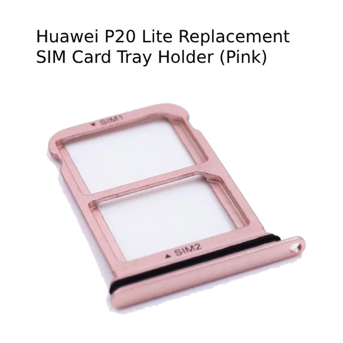 For Huawei P20 Lite Replacement SIM Card Tray Holder UK Stock - Pink