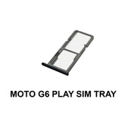 For Motorola Moto G6 Play Dual SIM SD Tray Black Replacement Micro Card UK STOCK