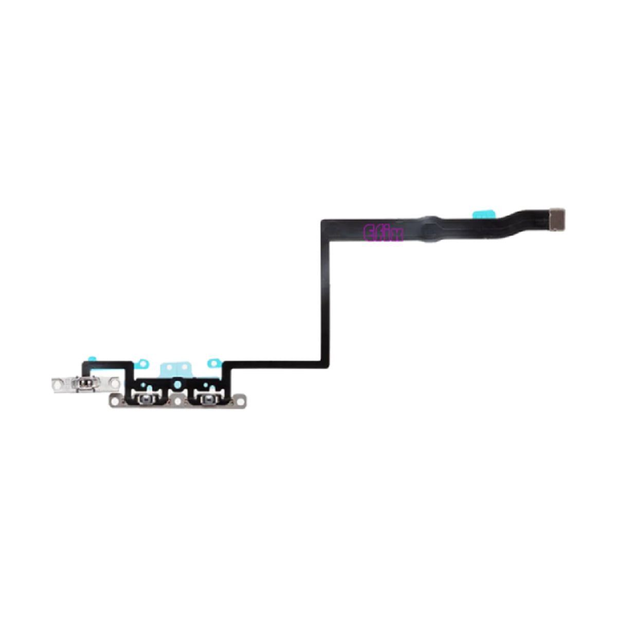 For iPhone 11 pro Volume Flex Cable With Mute Switch & Metal Brackets UK