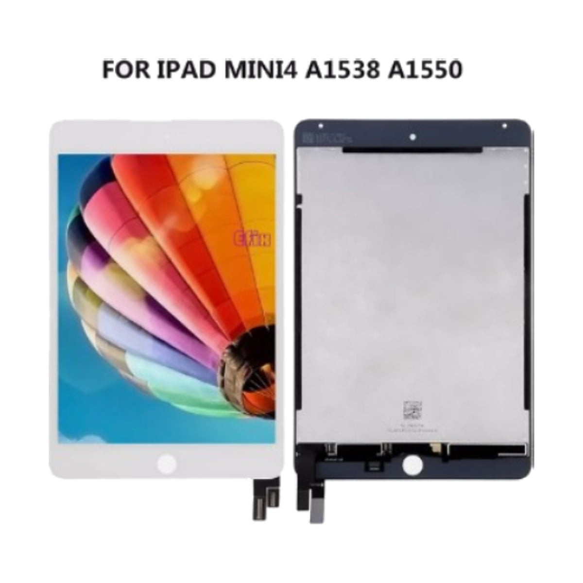 For iPad Mini 4 A1538 A1550 White LCD Display Touch Screen Digitizer Top Quality