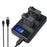 AHDBT-501 LCD Screen Dual Batteries Charger for GoPro HERO5 with Displays Charging Capacity