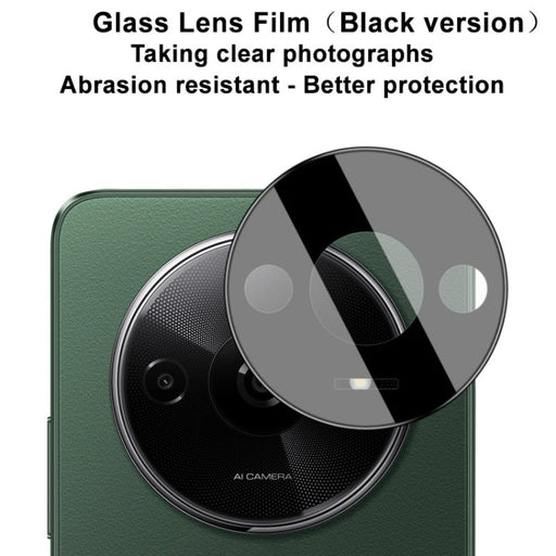 For Xiaomi Redmi A3 4G IMAK Rear Camera Lens Glass Film Black Version