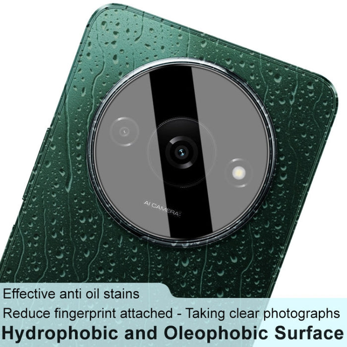 For Xiaomi Redmi A3 4G IMAK Rear Camera Lens Glass Film Black Version