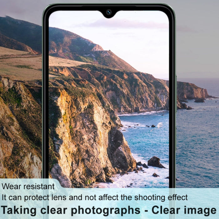 For Xiaomi Redmi A3 4G IMAK Rear Camera Lens Glass Film Black Version