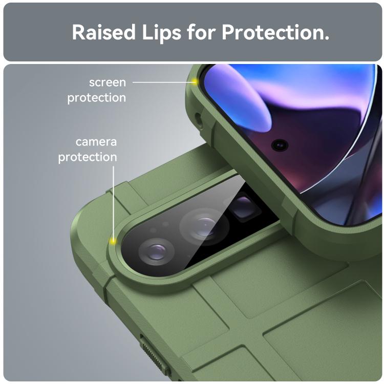For Google Pixel 10 Pro XL Full Coverage Shockproof TPU Phone Case(Green)
