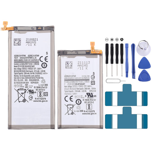For Samsung Galaxy Z Fold3 5G SM-F926 2pcs Battery Replacement EB-BF926ABY 2120mAh/EB-BF927ABY 2280mAh
