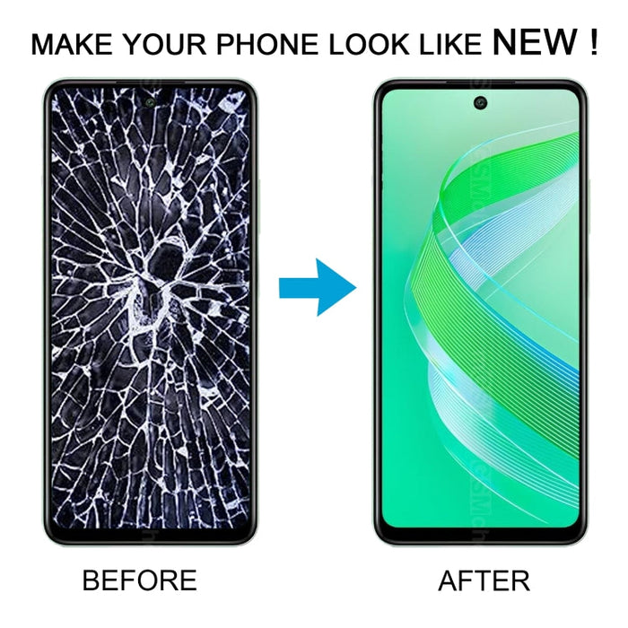 For Infinix Hot 40i X6528B OEM LCD Screen with Digitizer Full Assembly