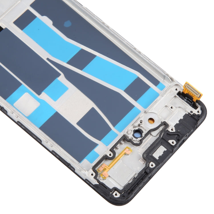 For OPPO A94 5G OLED LCD Screen Digitizer Full Assembly with Frame