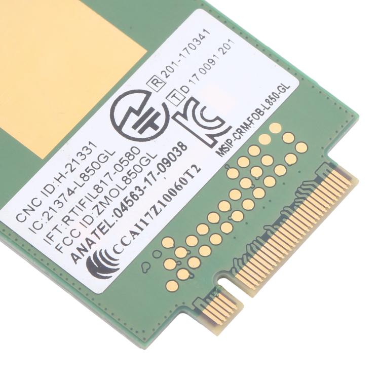 L850-GL 4G Wireless Module For Lenovo Thinkpad X380 X390 L480 T480 T580 T14 X1C 01AX792