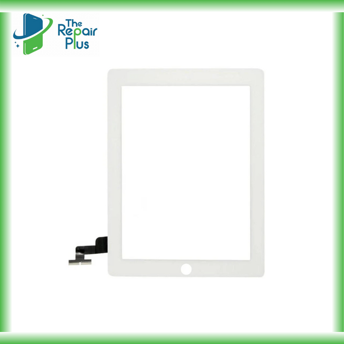 For Apple iPad 1 / iPad 2 Replacement Touch Screen Digitiser Without Home Button (White)