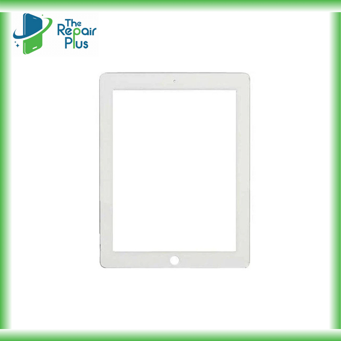 For Apple iPad 4 Replacement Touch Screen Digitizer with Home Button Assembly (White) The Repair Plus