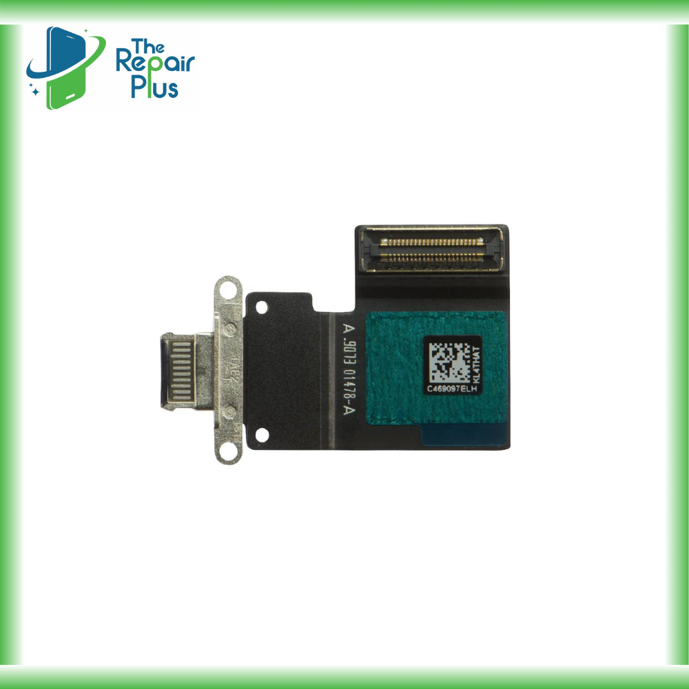 For Apple iPad Pro 11" 2018 / iPad Pro 12.9" 2018 / 2020 Replacement Charging Port Dock Connector Flex (Black) The Repair Plus