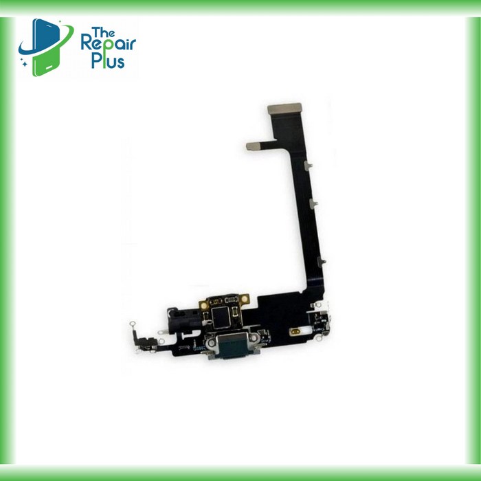 For Apple iPhone 11 Pro Max Replacement Charging Port Flex With Main Microphone and sub board (Black)