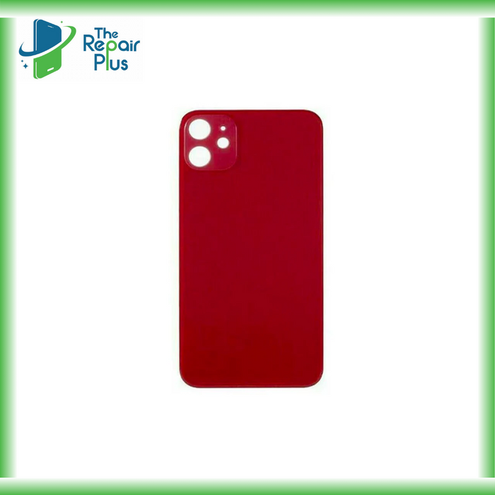 For Apple iPhone 11 Replacement Back Glass (Red) The Repair Plus