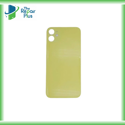 For Apple iPhone 11 Replacement Back Glass (Yellow) The Repair Plus