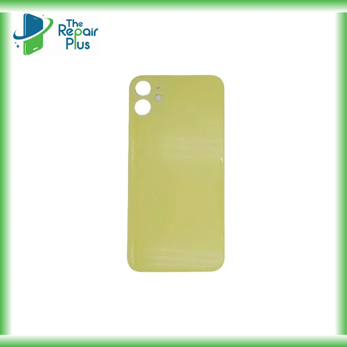 For Apple iPhone 11 Replacement Back Glass (Yellow) The Repair Plus