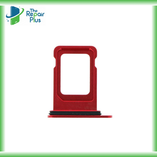 For Apple iPhone 12 Replacement Sim Card Tray (Red) The Repair Plus