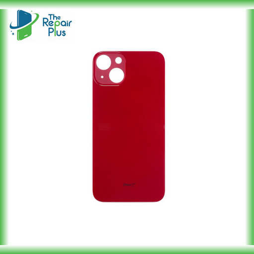 For Apple iPhone 13 Mini Replacement Back Glass (Red) The Repair Plus