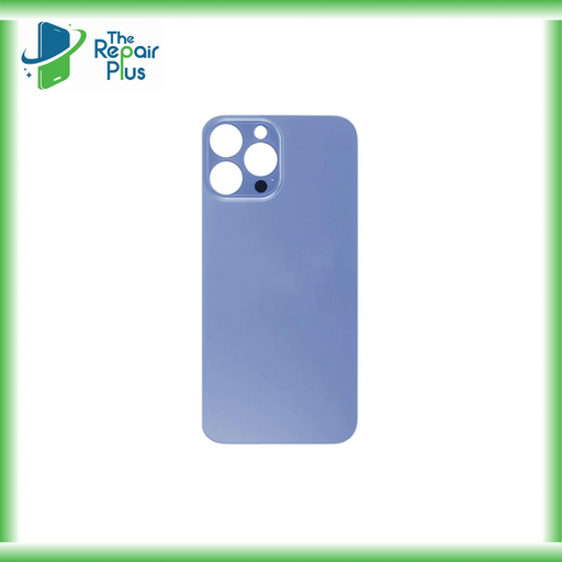 For Apple iPhone 13 Pro Max Replacement Back Glass (Sierra Blue) The Repair Plus