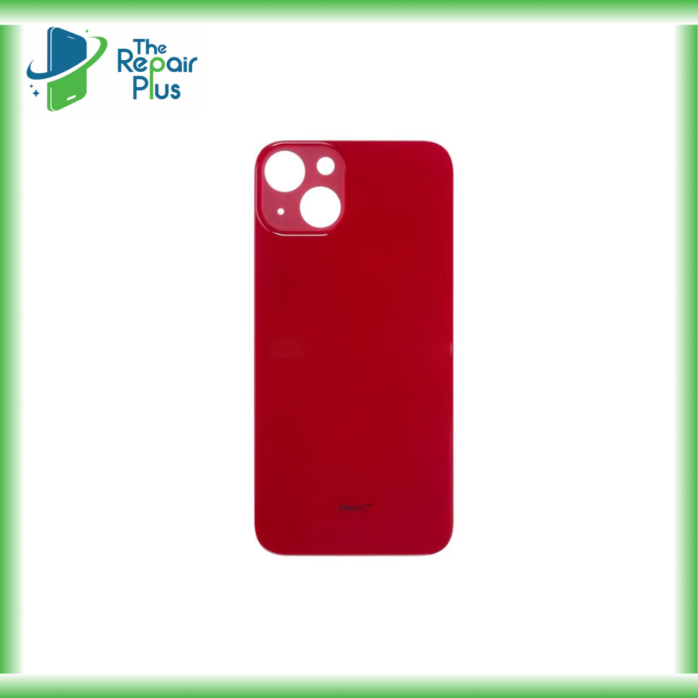 For Apple iPhone 13 Replacement Back Glass (Red) The Repair Plus