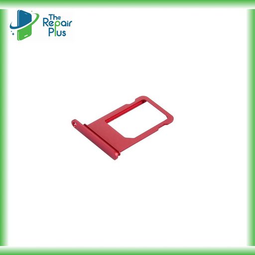 For Apple iPhone 7 Replacement Sim Card Tray - Red The Repair Plus