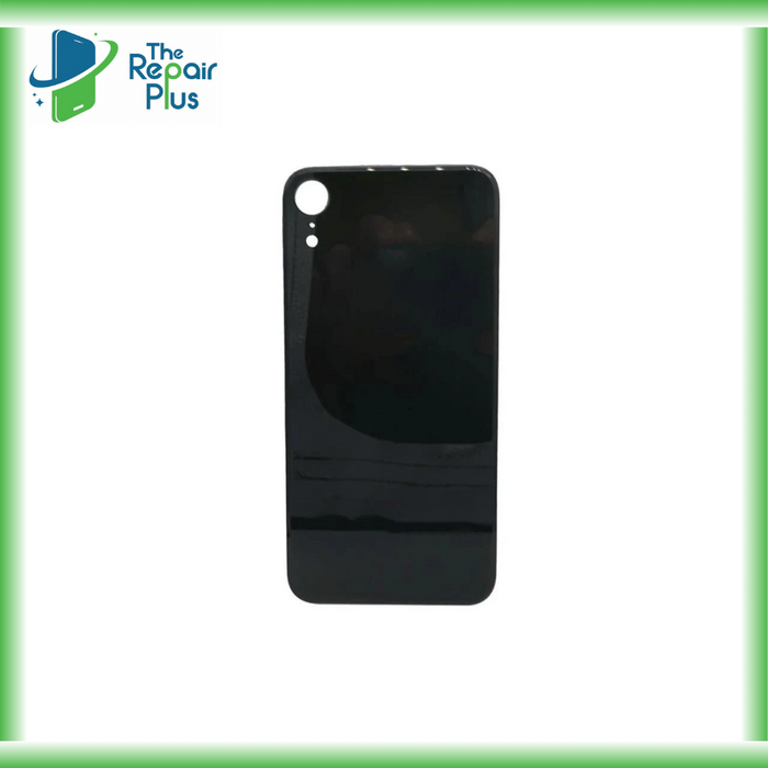 For Apple iPhone XR Replacement Back Glass (Black) The Repair Plus