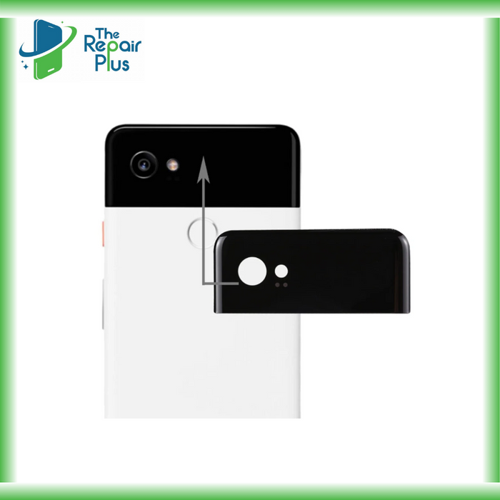 For Google Pixel 2 XL Rear Back Battery Cover (Black) The Repair Plus