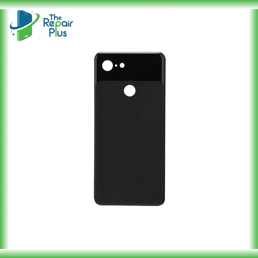 For Google Pixel 3 Replacement Rear Battery Cover with Adhesive (Black) The Repair Plus