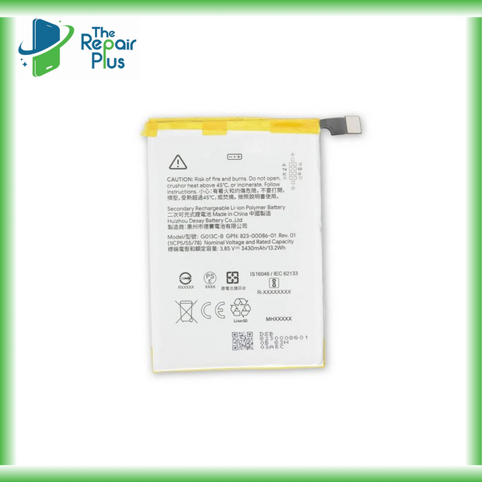 For Google Pixel 3 XL Replacement Battery 3430mAh The Repair Plus