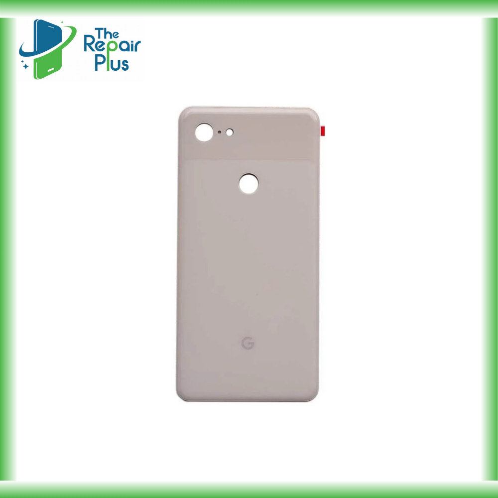 For Google Pixel 3XL Replacement Rear Battery Cover with Adhesive (Pink) The Repair Plus
