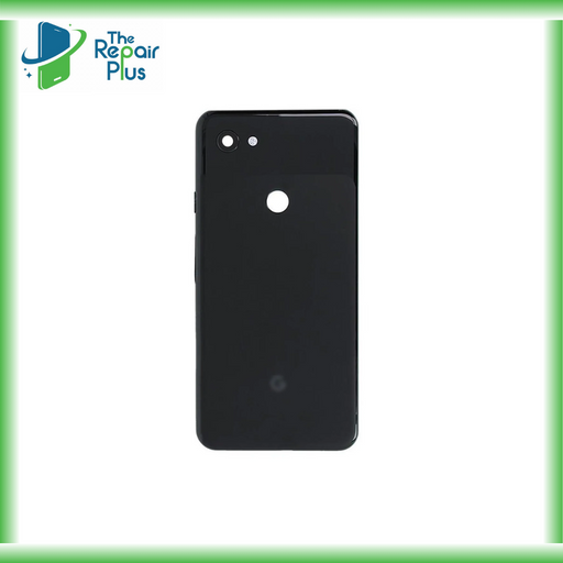 For Google Pixel 3a Replacement Rear Housing / Battery Cover (Black) The Repair Plus