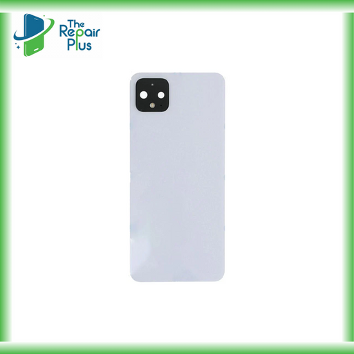 For Google Pixel 4 XL Replacement Rear Battery Cover With Adhesive (White) The Repair Plus