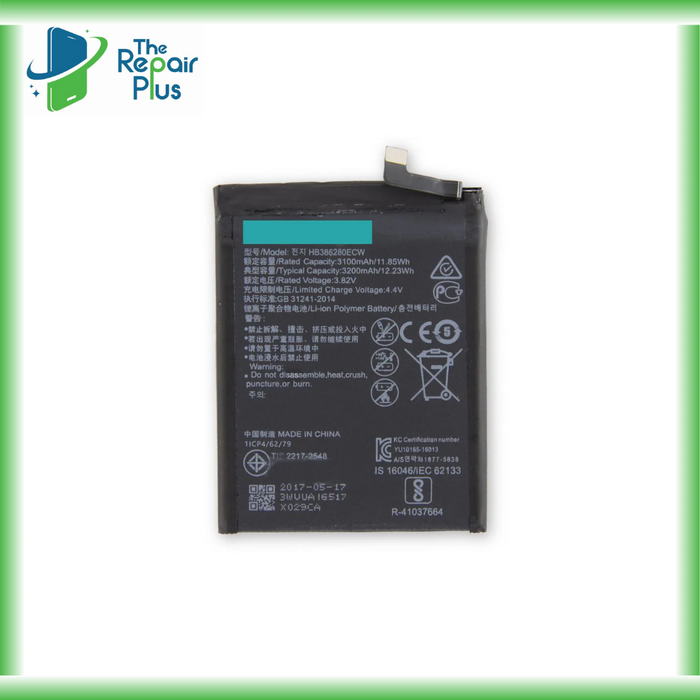 For Honor 9 / P10 Replacement Battery 3200mAh - HB386280ECW The Repair Plus