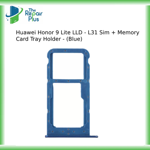 For Huawei Honor 9 Lite LLD-L31 Sim + Memory Card Tray Holder- (Blue) Colour UK