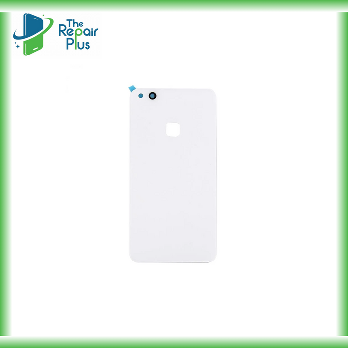 For Huawei P10 Lite Replacement Rear Battery Cover with Adhesive (White)