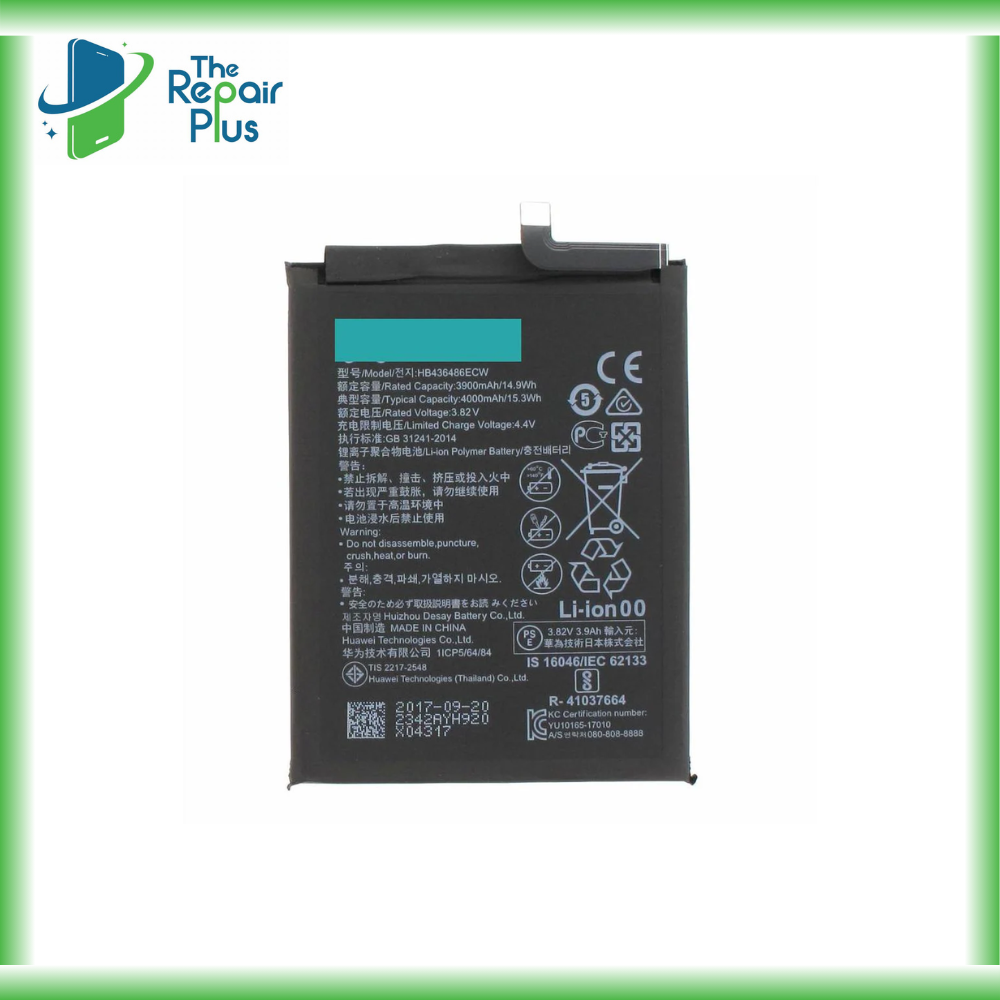 For Huawei P20 Pro / Mate 10 / Mate 10 Pro Replacement Battery 4000mAh The Repair Plus