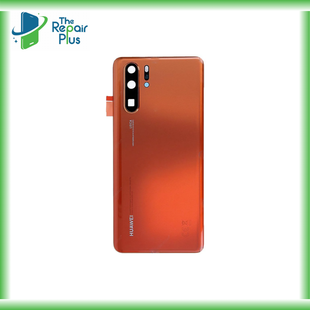 For Huawei P30 Pro Replacement Rear Battery Cover Inc Lens with Adhesive (Amber Sunrise) The Repair Plus