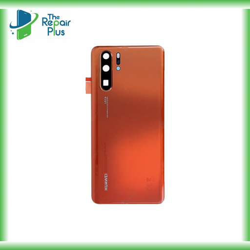 For Huawei P30 Pro Replacement Rear Battery Cover Inc Lens with Adhesive (Amber Sunrise) The Repair Plus