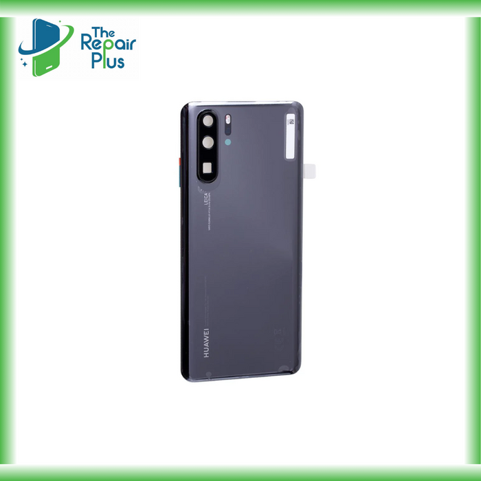 For Huawei P30 Pro Replacement Rear Battery Cover Inc Lens with Adhesive (Black) The Repair Plus