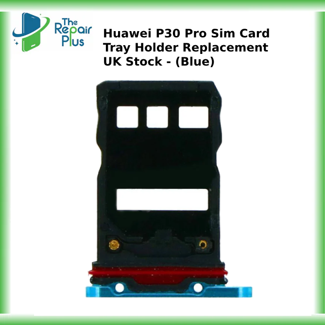 For Huawei P30 Pro Sim Card Tray Holder Replacement UK Stock - (Blue)