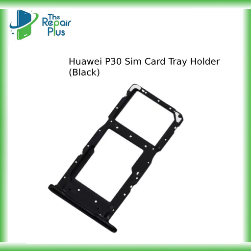 For Huawei P30 Sim Card Tray Holder Replacement UK Stock - (Black)