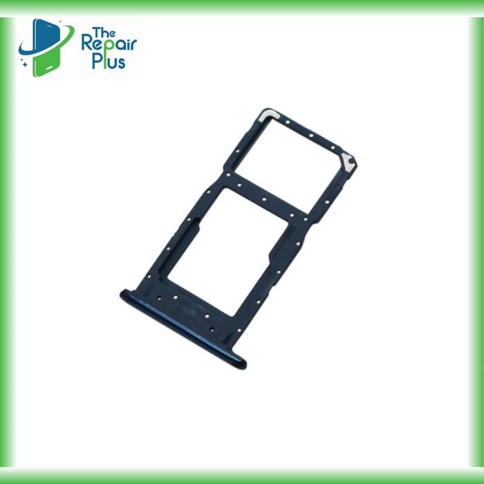 For Huawei P Smart 2019 Replacement SIM & SD Card Tray Holder (Blue) The Repair Plus