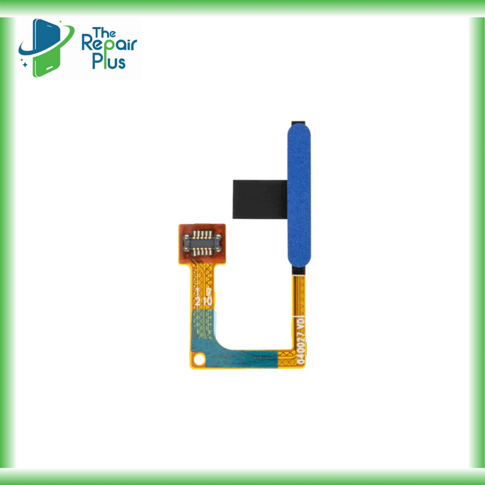 For Motorola Moto G 5G Plus Replacement Fingerprint Reader With Flex Cable (Surfing Blue) The Repair Plus