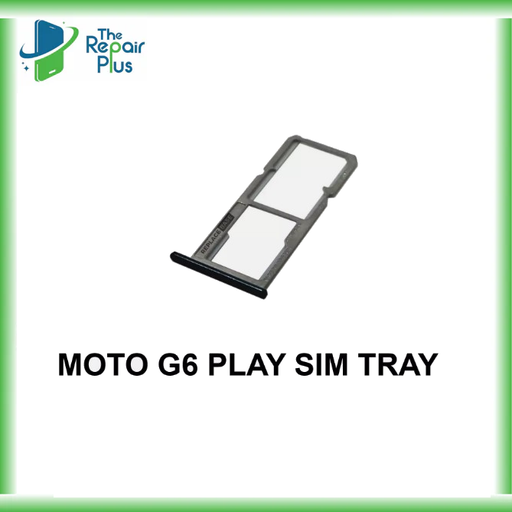 For Motorola Moto G6 Play Dual SIM SD Tray Black Replacement Micro Card UK STOCK