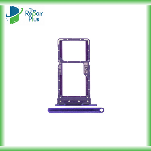 For Motorola Moto G9 Power Replacement Sim Card Tray (Electric Violet) The Repair Plus