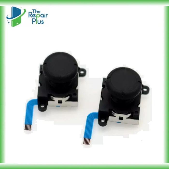 For Nintendo Switch Joy-con Controller Joy Stick Replacement 2X Pack OF 2 Black