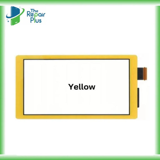 For Nintendo Switch Lite Replacement Touch Screen/ Digitizer Glass (Yellow)