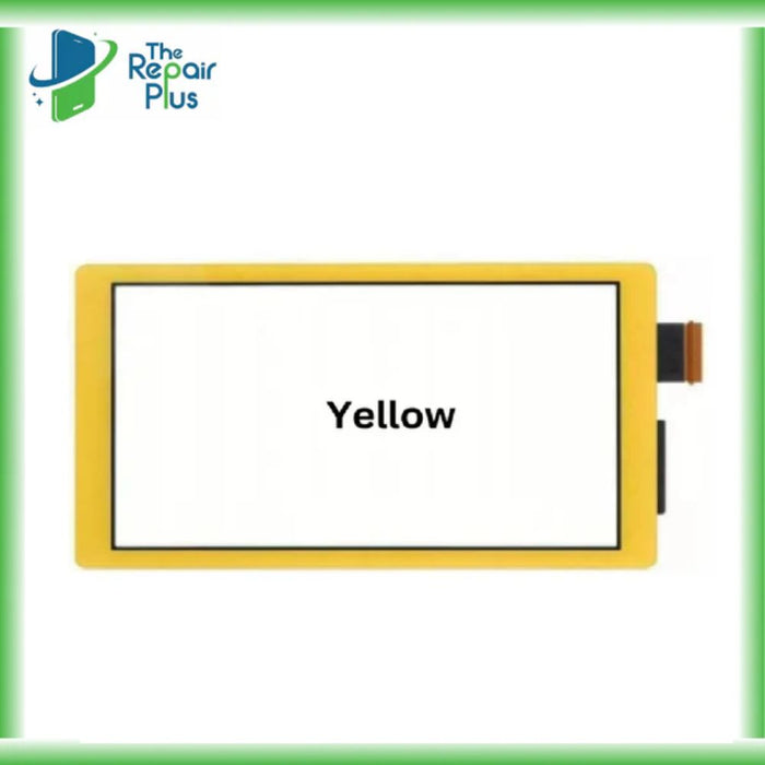 For Nintendo Switch Lite Replacement Touch Screen/ Digitizer Glass (Yellow)