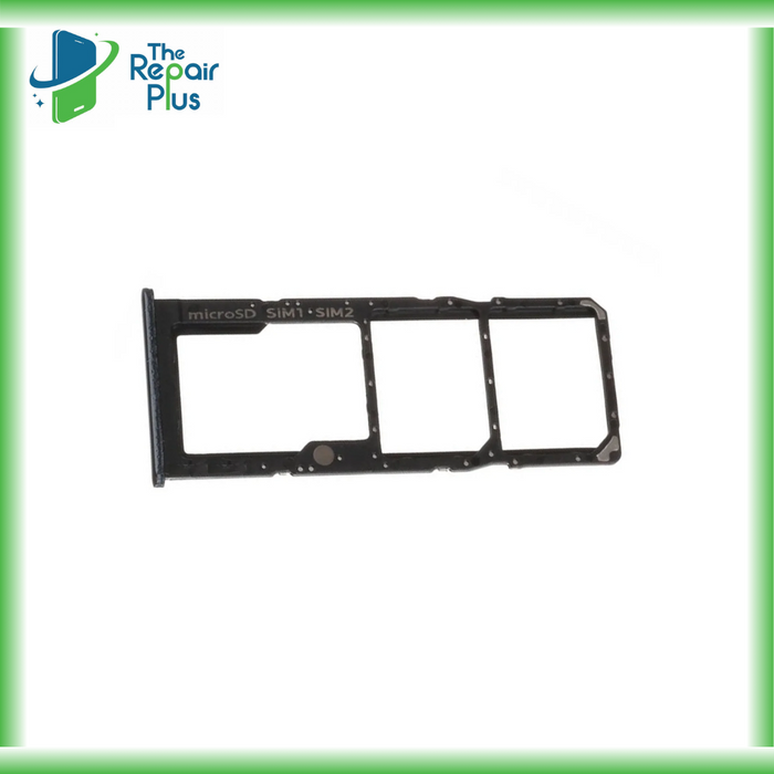 For Samsung A51 / A71 Replacement SIM / SD Card Tray (Black) The Repair Plus