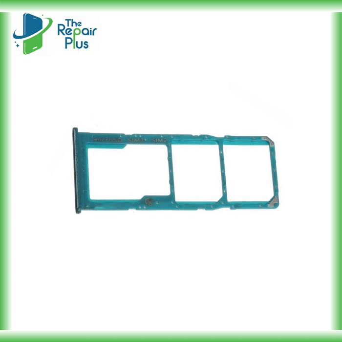 For Samsung A51 / A71 Replacement SIM / SD Card Tray (Blue) The Repair Plus